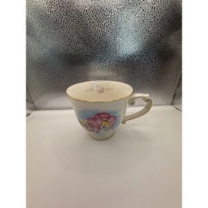 Disney Parks Alice In Wonderland Teacup Rabbit Tea‎ Party Gold Trim Thailand